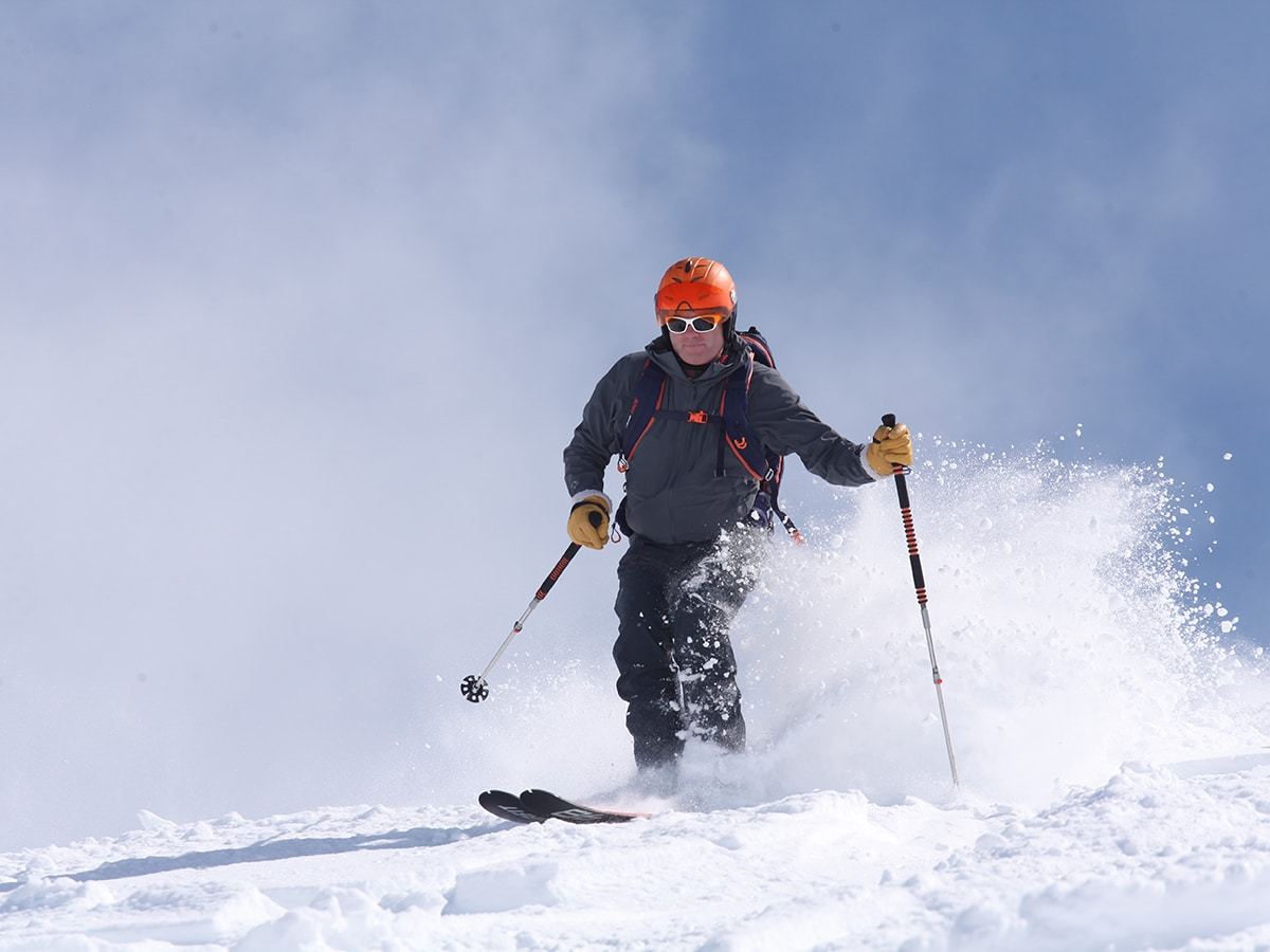 Skiing near Dorset, Vermont